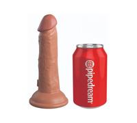 KING COCK - ELITE DILDO REALISTICO SILICONA 15.2 CM CARAMELO