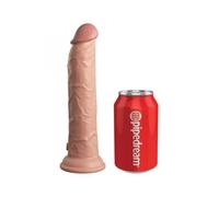 KING COCK - ELITE DILDO REALISTICO VIBRADOR & SILICONA CONTROL REMOTO 23 CM