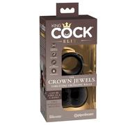 King Cock Elite TCJ Balón oscilante vibratorio Negro 10,8 cm