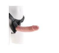 King cock - harness con pene realístico natural 22.9 cm