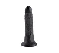 King cock - pene negro 17.8 cm