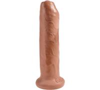 KING COCK - PENE REALISTICO CON PREPUCIO 17.8 CM CARAMELO