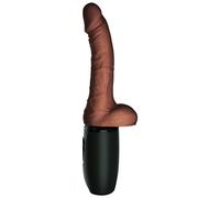 KING COCK Plus Triple Threat Marrón - Juguete Erótico Con Diseño Ergonómico Para Placer Intenso