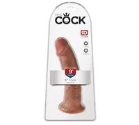 King Cock 9" Cock, Tan, 9 Zoll