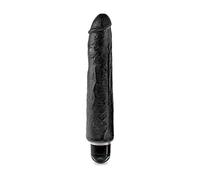 King Cock Vibrador Stiffy, Color Negro - 565 gr