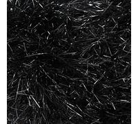 King Cole 54230 Hilo grueso negro de oropel, 70 m, 50 g