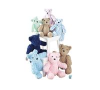 King Cole 9137 Patrón de tejer 2 tamaños de oso de peluche de punto fácil de peluche en Yummy Chunky