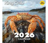 King Crab Calendar 2026: Twelve months exploring these ocean giants and their habitats