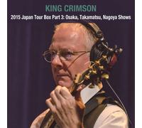 King Crimson Japón Concierto Suplemento Serie en SHM-CD 2015 Japan Tour CAJA ...