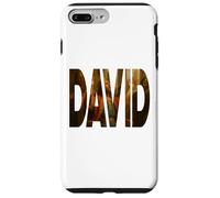 King David of Israel God's General, Old Testament Bible Carcasa para iPhone 7 Plus/8 Plus