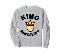 King Ding-A-Ling Humor Adulto Divertido Sudadera