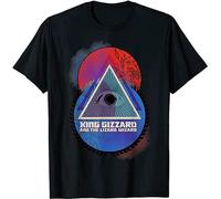 King Funny Gizzard The Lizard Gift Wizard Men T-Shirt T-Shirt Black S