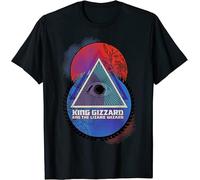 King Funny Gizzard The Lizard Gift Wizard Tshirt Black S