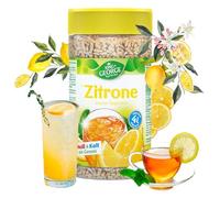 King George Bebida de té instantánea de limón, 12 x 400 g Bebida de té instantánea de cítricos y limón con Vitamina C, Paquete económico de té en Migas, Bebida en Polvo, Bebida refrescant