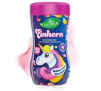KING GEORGE - Royal Tea Time, sabor a frambuesa Pink Unicorn Bebida instantánea 6 x 400 g, 1 lata da hasta 4 l, refrescante, caliente y fría un placer…