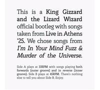 King Gizzard an Songs from I'm in Your Mind Fuzz & Mur (Vinyl) (Importación USA)