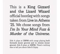 King Gizzard And The Lizard... - Songs From I'm In Your Mind Fuzz & Murder Of The Universe Live In Athens '25 (LP)