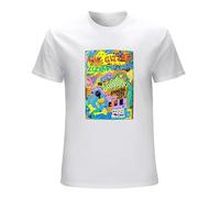 King Gizzard and The Lizard Wizard Brooklyn Steel Art Men's T-Shirt Unisex White Cotton Print tee Shirts S