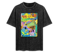 King Gizzard and The Lizard Wizard Brooklyn Steel Art TS Boys Animal Print T-Shirt Black 3XL