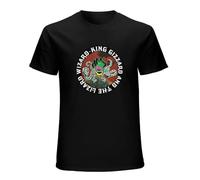 King Gizzard and The Lizard Wizard - Camiseta de algodón unisex para hombre, talla XS, Negro, M