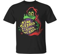 King Gizzard and The Lizard Wizard Mens T-Shirt Black 3XL