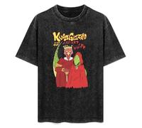 King Gizzard and The Lizard Wizard Mens T-Shirt Black Graphic Unisex tee Shirt L