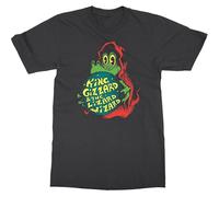 King Gizzard and The Lizard Wizard Unisex 100% Cotton Short-Sleeve T-Shirts Black XXXL