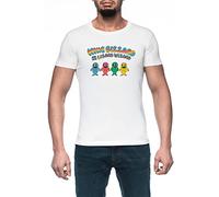King Gizzard and The Wizard Lizard Fishies Hombre Blanco Camiseta Manga Corta Men's White T-Shirt