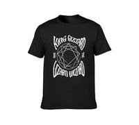 King Gizzard and The Wizard Lizard Unisex 100% Cotton Short-Sleeve T-Shirts Black S