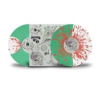 King Gizzard - King Gizzard Demos Vol. 1 + Vol. 2 Scared of Christmas Green and White with Red Splatter