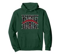 King In Black Logo Marvel Publishing Sudadera con Capucha, Unisex para Adultos, Verde Bosque, S