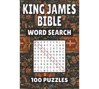 King James Bible Word Search: 100 Pages of Christian Puzzles, Word Scramble, Word Find, and Vocabulary Activities for Kids, Adults, and Seniors