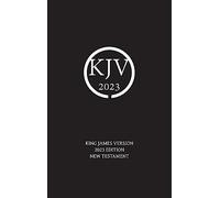 King James Version 2023 Edition New Testament
