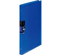 KING JIM TEFRENU 487TTE - Cuaderno tipo carpeta, tamaño A4, color azul