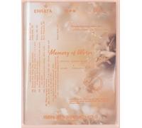 King, Justin James - Errata Vol 3: Memory of Water