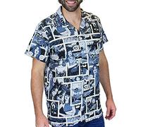 King Kameha Funky Camisa Hawaiana, BoomBang, monoblack, L