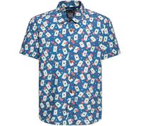 King Kerosin Aop Vintage camisa de manga corta KKU45054 L