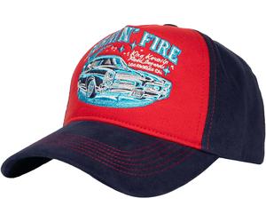 King Kerosin Burnin' Fire Gorro, rojo-azul para Hombres