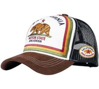 King Kerosin Cal Bear Unisex Gorra marrón/Negro 60% algodón, 40% poliéster