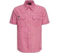 King Kerosin Camisa a cuadros retro western KKU45074 XL