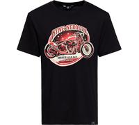 King Kerosin Camiseta clásica Fp "Bobber Garage" KKI41054 M