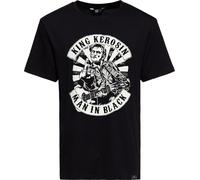 King Kerosin Camiseta Classic "Man In Black" KKU41066 S
