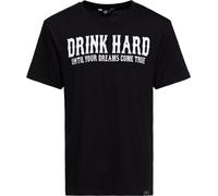 King Kerosin Camiseta Contrast Seam "Drink Hard" KKU41057 M