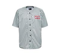King Kerosin Camiseta de béisbol para hombre, camiseta de béisbol, camiseta de cerveza, Los Ángeles, Rockabilly 50S, California Beer, blanco roto, M