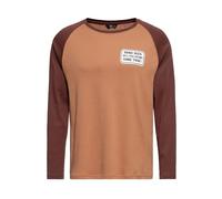 King Kerosin Camiseta de manga larga para hombre | manga larga | raglán | cerveza | obra de arte | impresión | algodón | 50s | rockabilly | vintage | retro | cómic Ring-A-Ding, Latte Macchiato., XXL