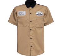 King Kerosin Camiseta de trabajador "Drink Beer" KKI35026 S