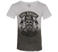 King Kerosin Camiseta Lumberjack White S