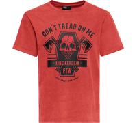 King Kerosin Camiseta Oilwashed "Dont Tread On Me" KKU41061 M