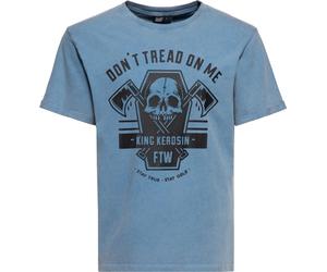 King Kerosin Camiseta Oilwashed "Dont Tread On Me" KKU41061 XL