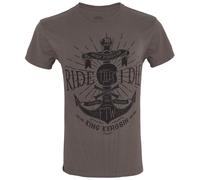 King Kerosin Camiseta Ride Till I Die Acuarela Oliva S